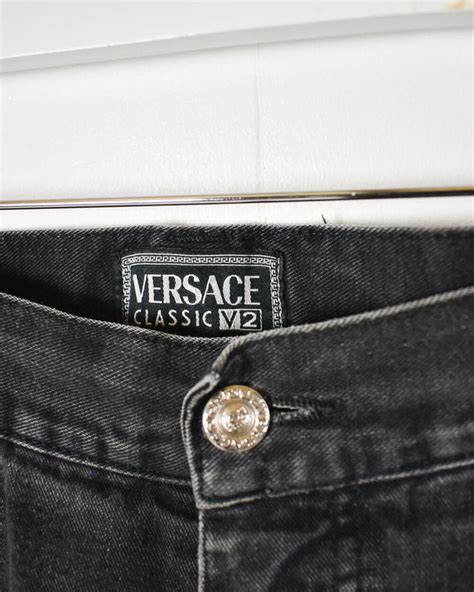 versace couture jeans w38 l32|Versace Jeans black.